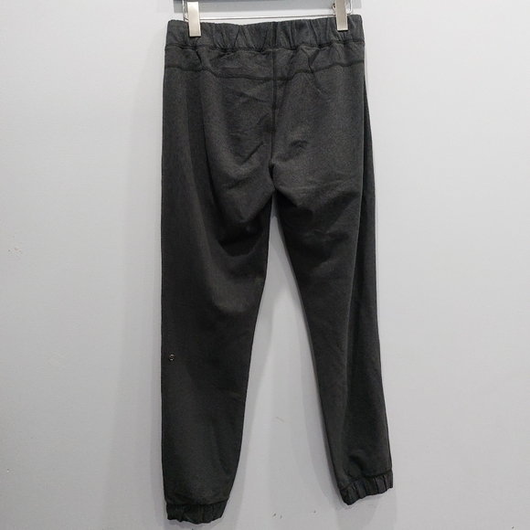 Lululemon Sattva Pant II Joggers Heathered Black Size 6 - Picture 6 of 8